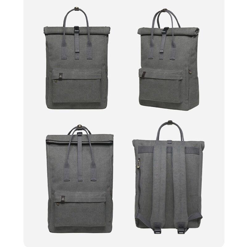 Sac à Dos Vintage Explorer - Roll-Top Backpack