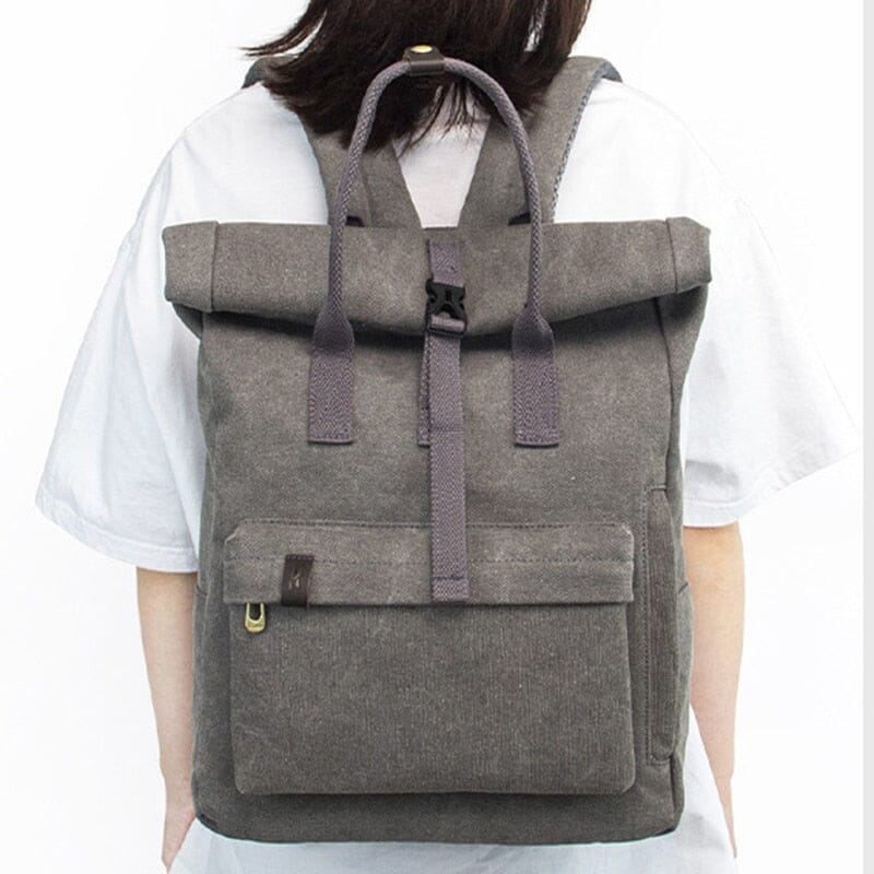 Sac à Dos Vintage Explorer - Roll-Top Backpack