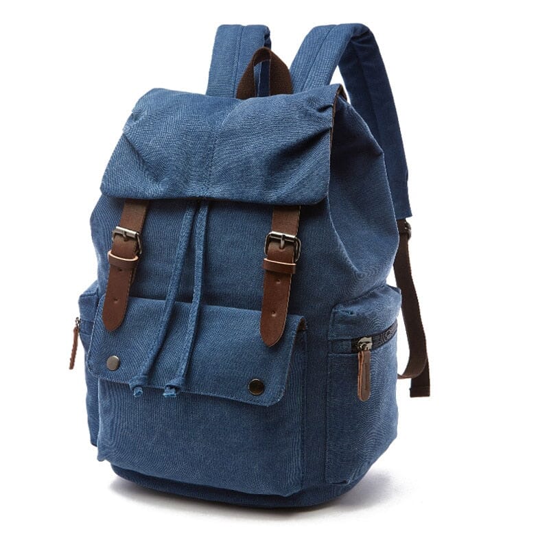 Sac à Dos Voyage Vintage en Toile Canvas