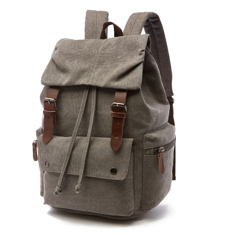 Sac à Dos Voyage Vintage en Toile Canvas