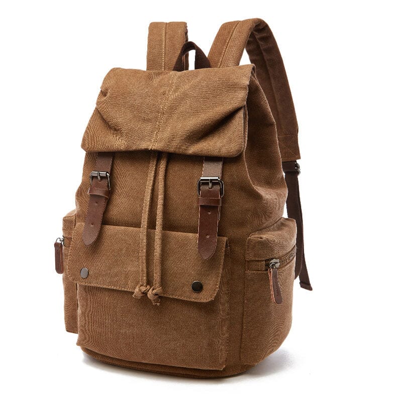 Sac à Dos Voyage Vintage en Toile Canvas