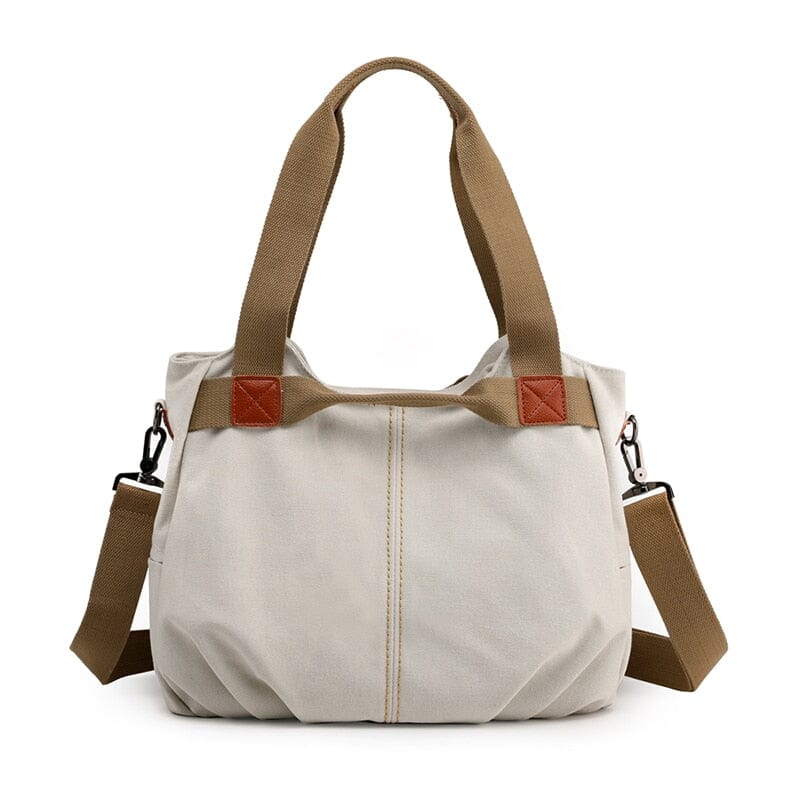 Sac à Main Voyage Femme Vintage en Toile Canvas - Explorer avec Style