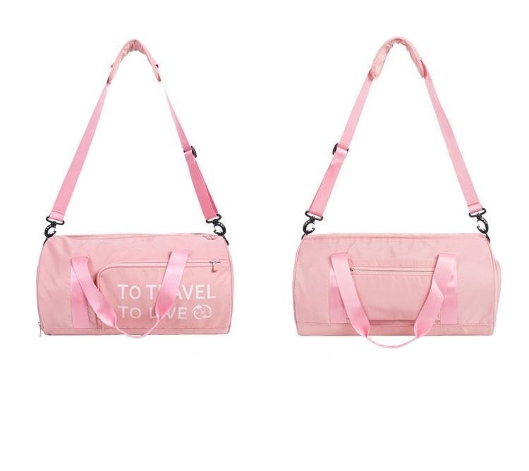Sac de Voyage To Travel To Live - Avec Compartiment Chaussures