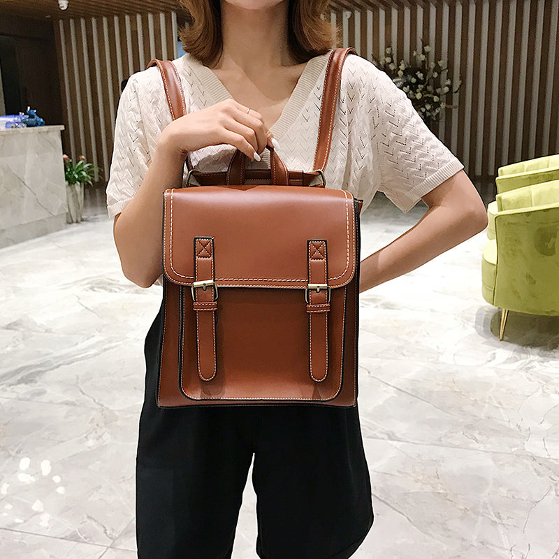 Sac de Voyage Vintage Femme - Cartable Rétro Wanderlust