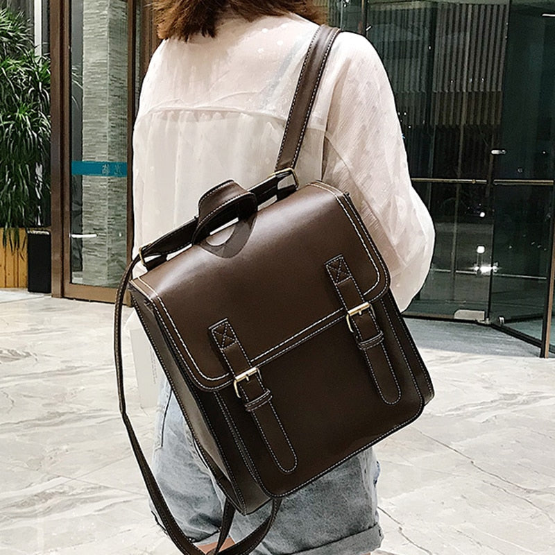 Sac de Voyage Vintage Femme - Cartable Rétro Wanderlust