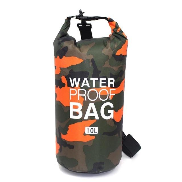 Sac de Voyage Étanche Camouflage Orange Explorer