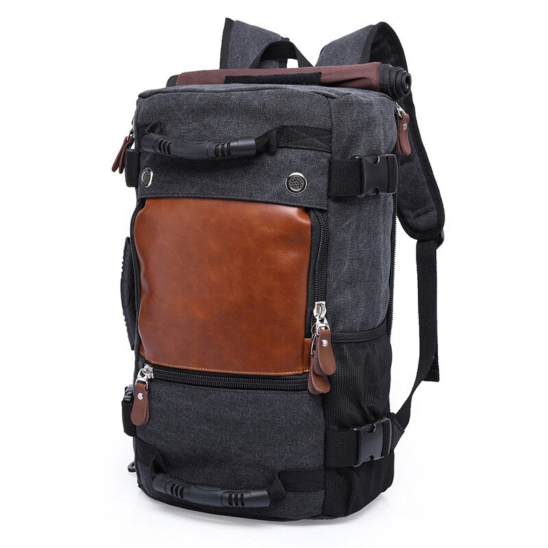Sac à Dos de Voyage Vintage - Explorateur (Convertible)