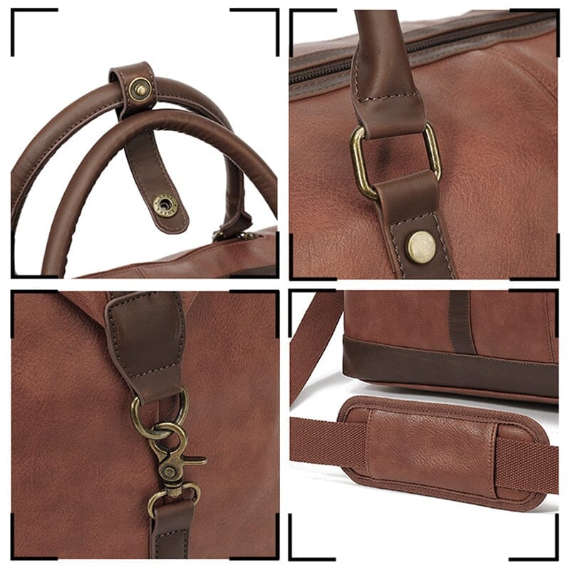 Sac de Voyage Rétro pour Homme - Grand Format