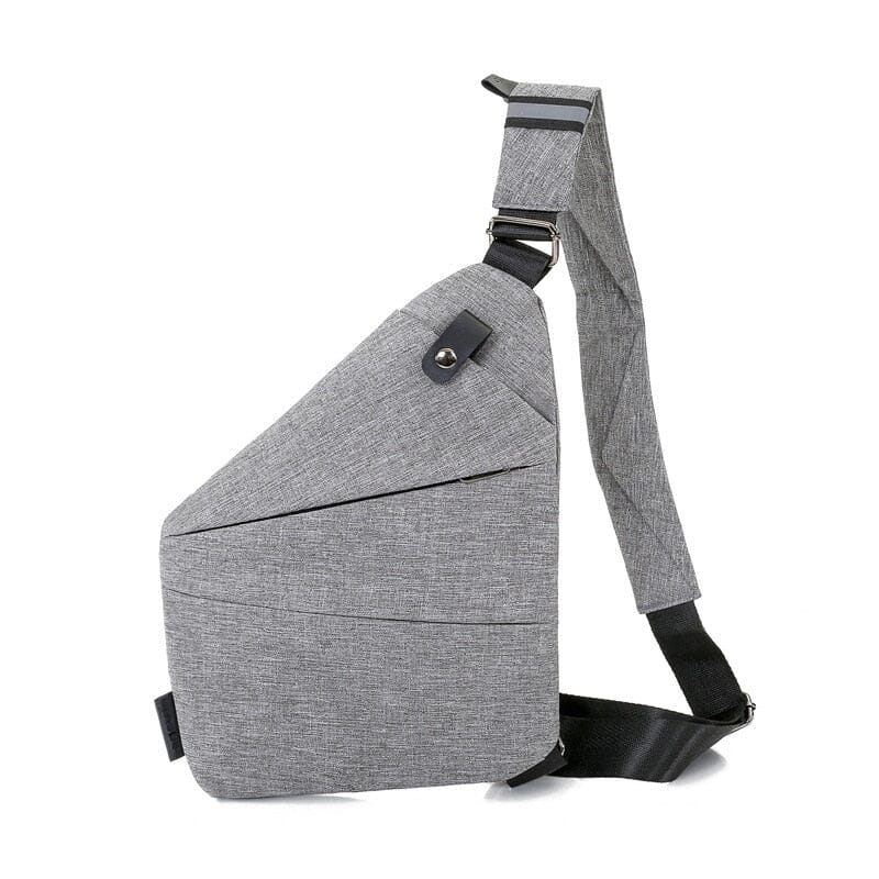Sac de Voyage Poitrine Homme Antivol en Nylon