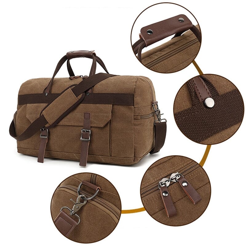 Sac de Voyage Week-End Retro - Ready-to-Go Duffle Bag (40L)