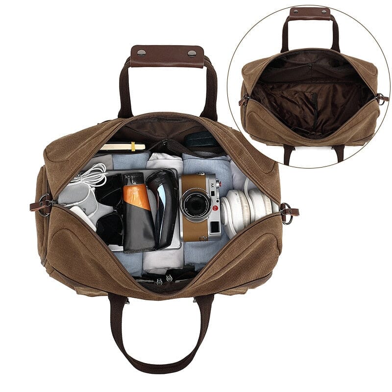 Sac de Voyage Week-End Retro - Ready-to-Go Duffle Bag (40L)