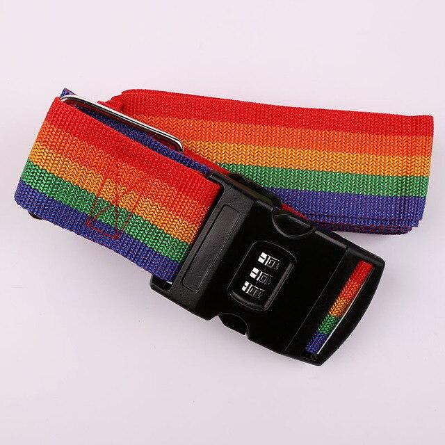 Sangle pour Valise - en Croix Multicolore Voyager