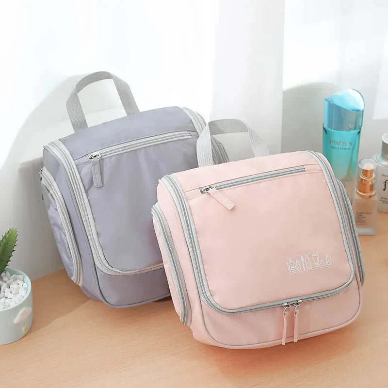 Trousse de Toilette Pratique avec Crochet de Suspension