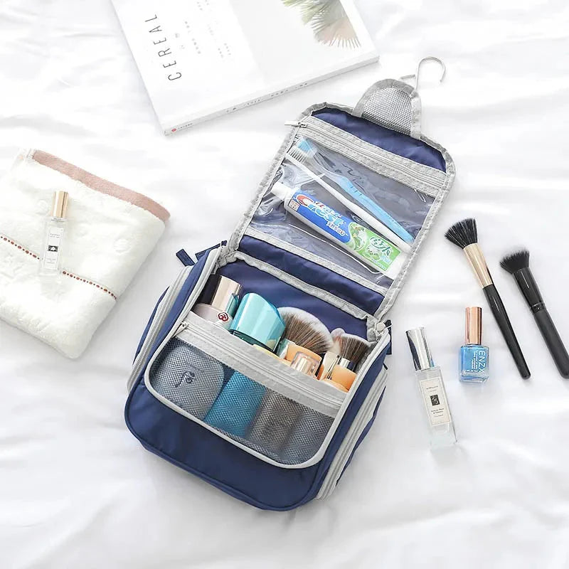 Trousse de Toilette Pratique avec Crochet de Suspension