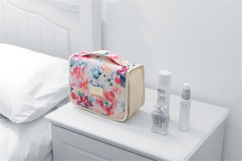 Trousse de Toilette de Voyage Fleurs Colorées en Édition Limitée