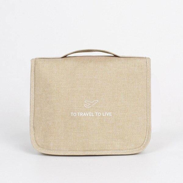Trousse de Toilette de Voyage à Suspendre - Discover To Live (Petite)