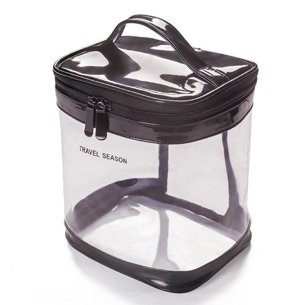 Trousse de Toilette de Voyage - Travel Season Transparente
