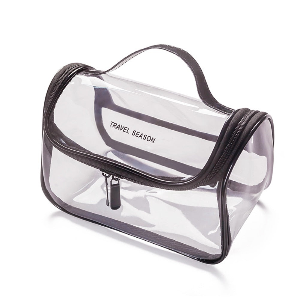 Trousse de Toilette de Voyage - Travel Season Transparente
