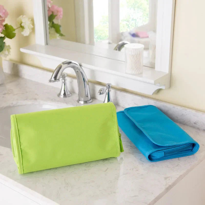 Trousse de Toilette Dépliante à Suspendre - Évasion Beauté