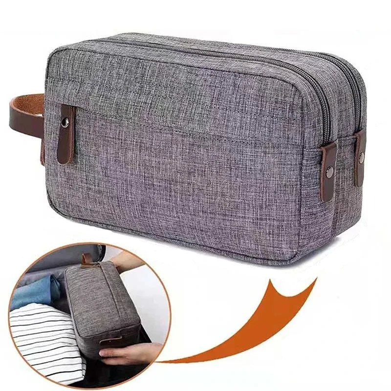 Trousse de Toilette à Double Compartiment
