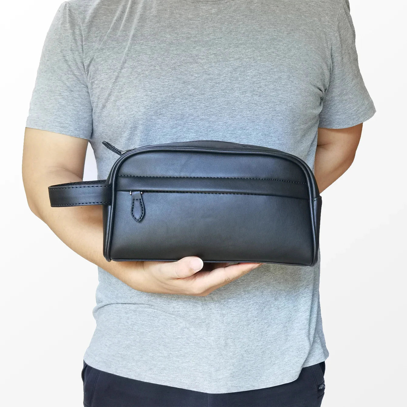 Trousse de Toilette Homme Noir & Chic