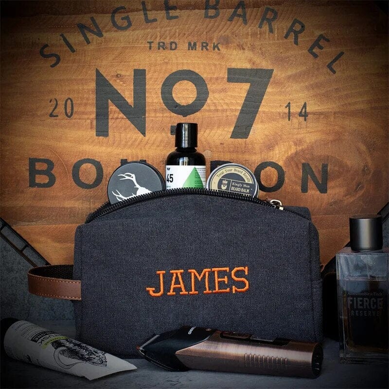 Trousse de Toilette Homme Personnalisable - Vintage Explorer