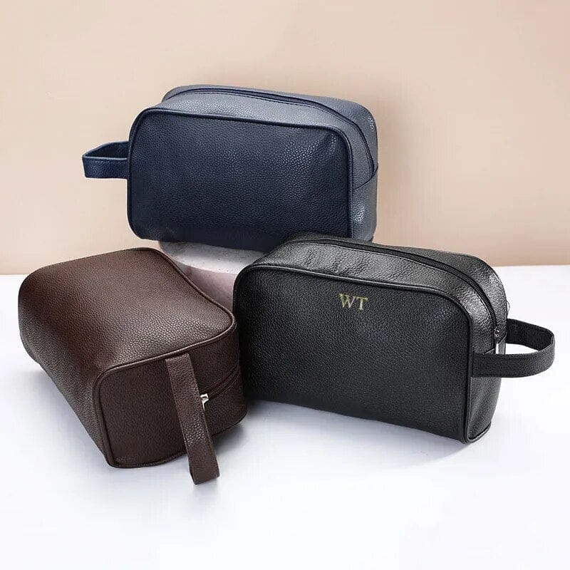 Trousse de Toilette Personnalisée pour Homme - Initiales