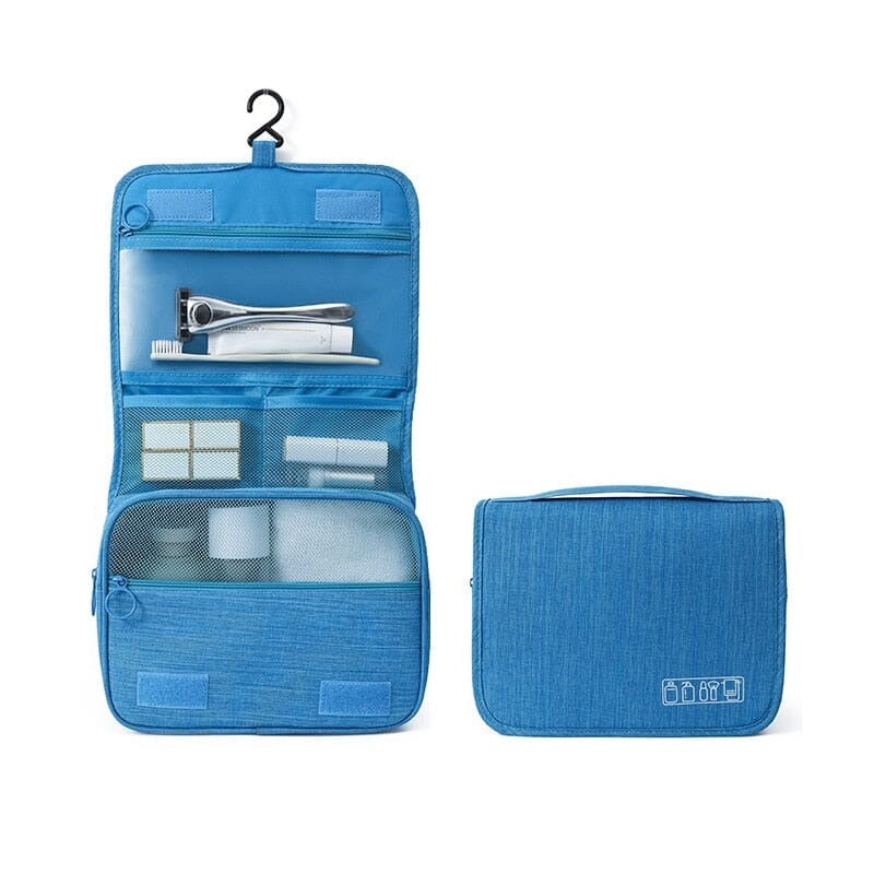 Trousse de Toilette de Voyage à Suspendre TravelBasics (Bleu Ciel)