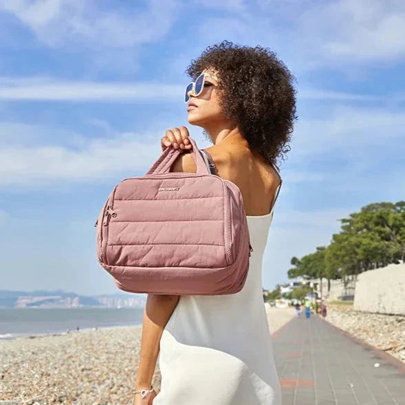 Trousse de Toilette de Voyage XXL Femme Matelassée