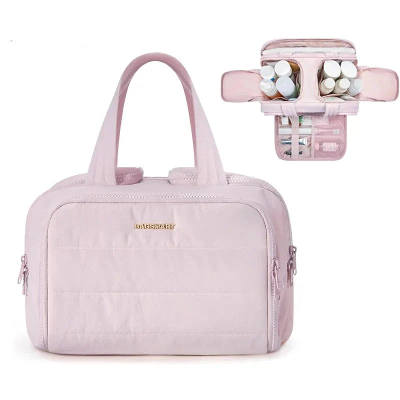 Trousse de Toilette de Voyage XXL Femme Matelassée