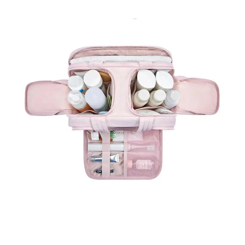 Trousse de Toilette de Voyage XXL Femme Matelassée