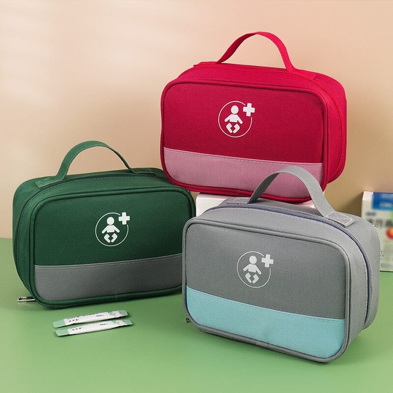 Trousse Pharma Bébé pour Voyages Secours (Vert)