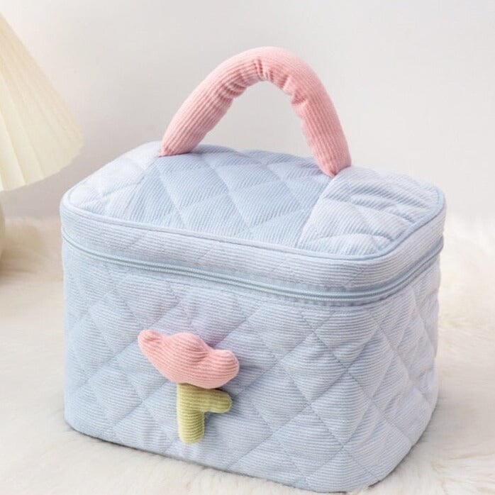 Voyage Vanity Velours Côtelé Tulipe