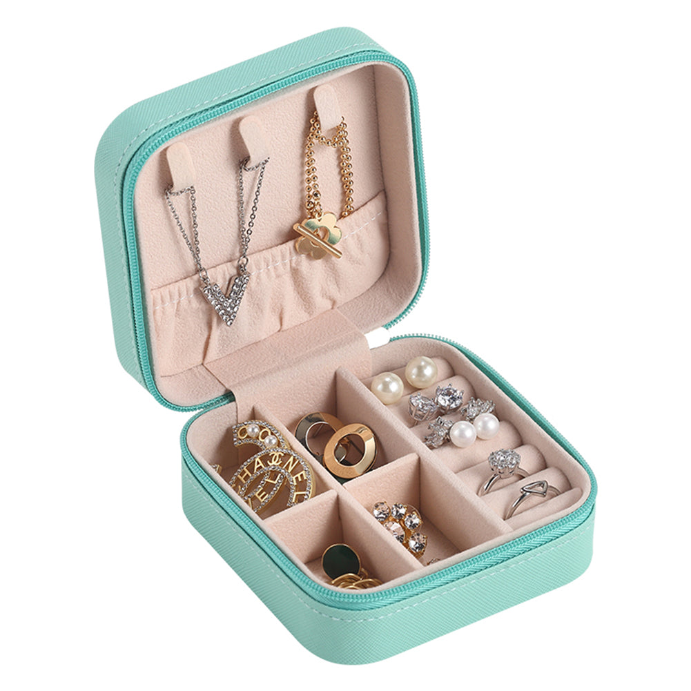 Boîte à Bijoux de Voyage Carrée