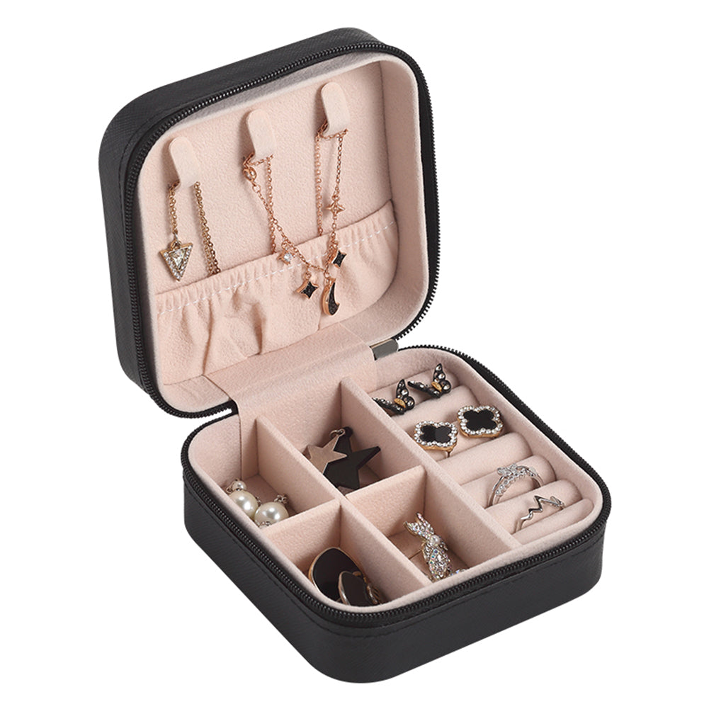 Boîte à Bijoux de Voyage Carrée