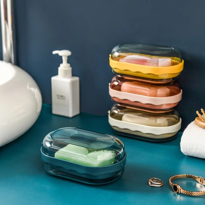Valise à Savon Compacte - avec Drainage