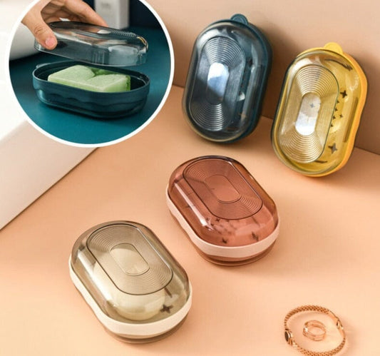 Valise à Savon Compacte - avec Drainage