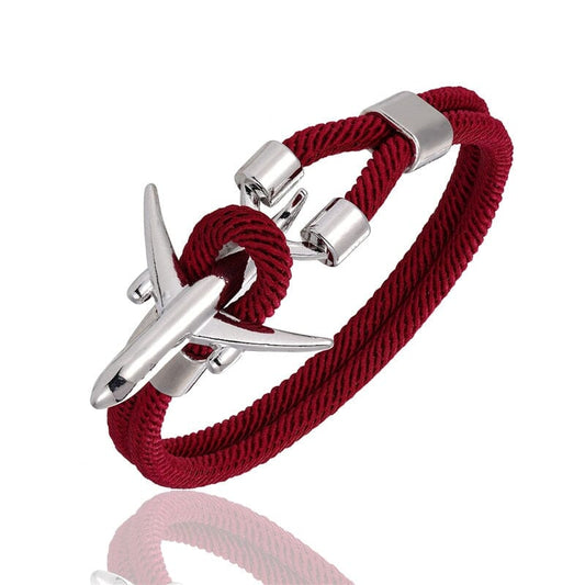 Bracelet Vol \nCorde Bordeaux