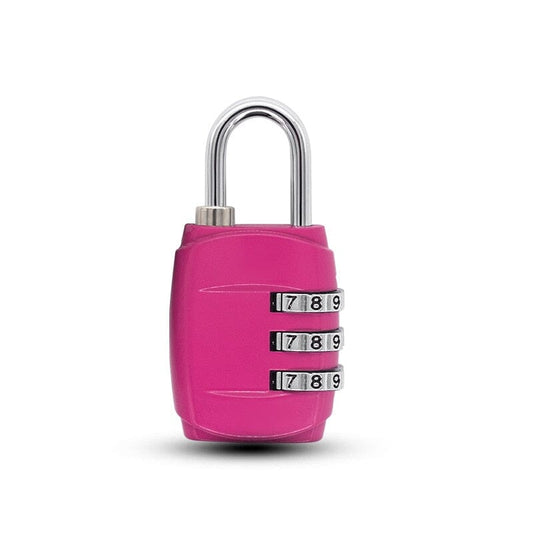 Cadenas Valise à Code - 3 Chiffres (Rose) - Collection Voyage