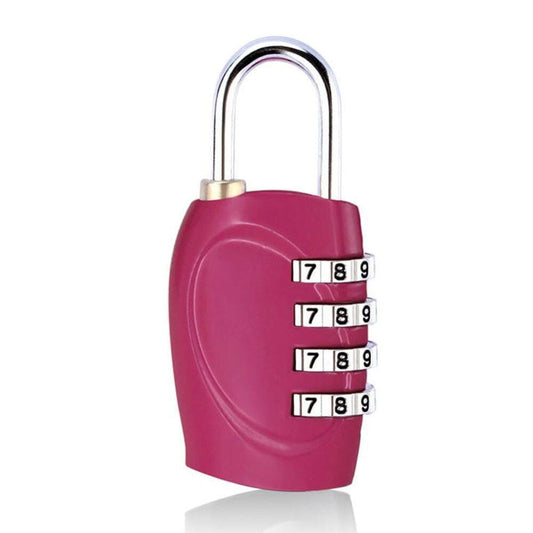 Valise à Code 4 Chiffres (Rose) - Cadenas de Voyage