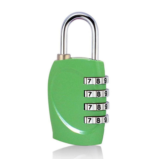 Cadenas Valise à Code 4 Chiffres - Vert.