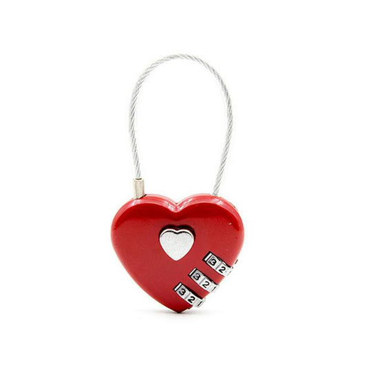 Cadenas Valise - Heart Lock - Édition Voyage