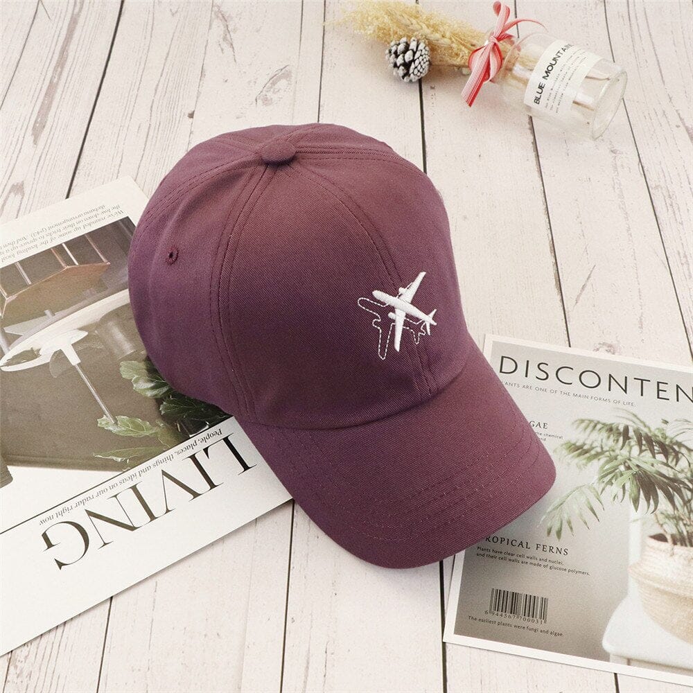 Casquette Avion - Prête pour l'embarquement
