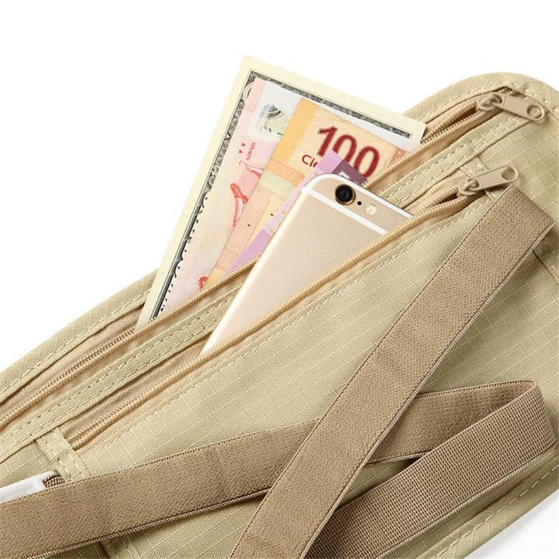 Ceinture de Voyage Discrète