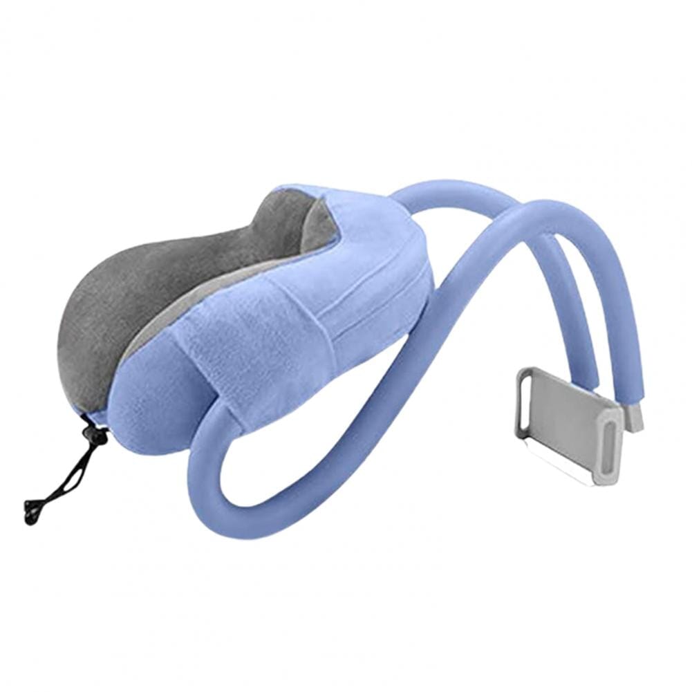 Coussin de Voyage avec Support pour Téléphone Portable