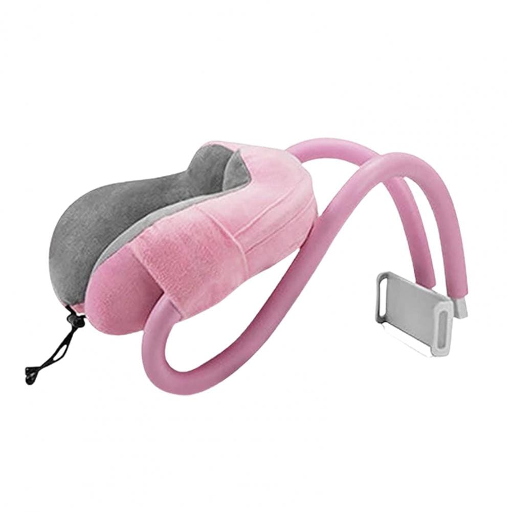 Coussin de Voyage avec Support pour Téléphone Portable
