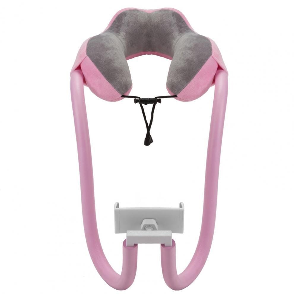 Coussin de Voyage avec Support pour Téléphone Portable