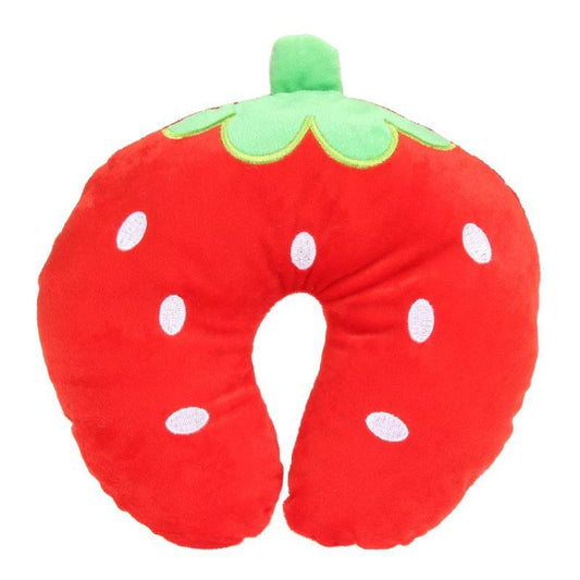 Coussin Voyage Fraise