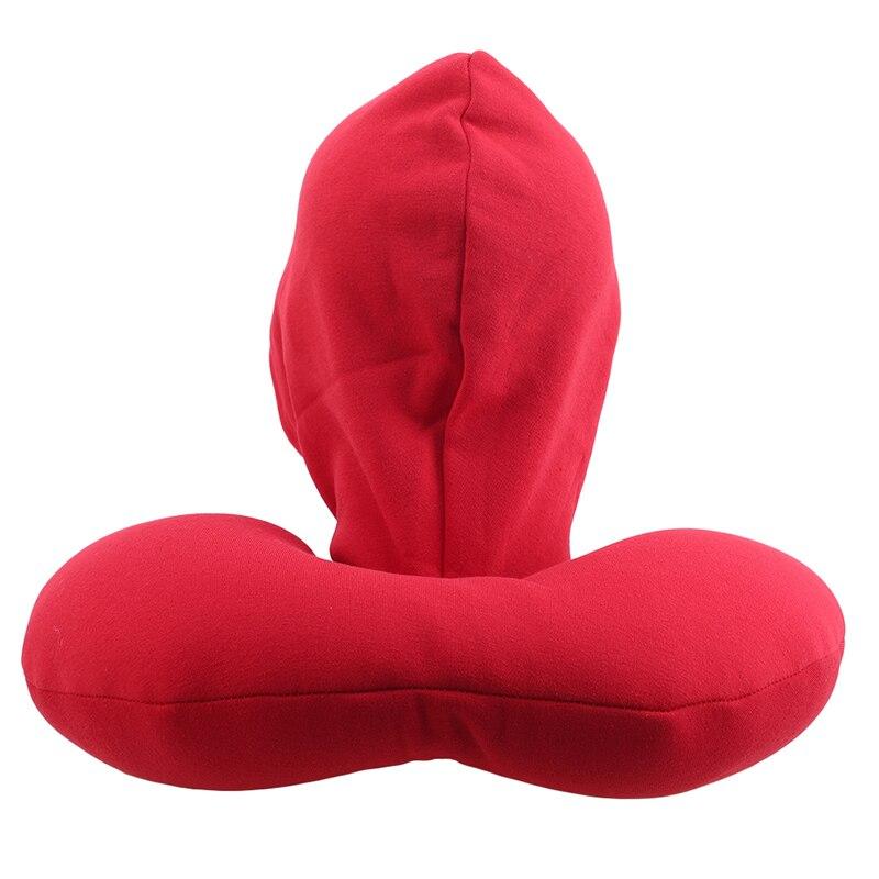 Coussin de Voyage - Hoodie Rouge Travel