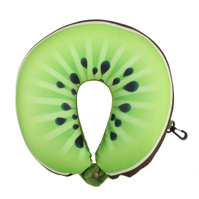 Coussin de Voyage Kiwi Explorez le Monde